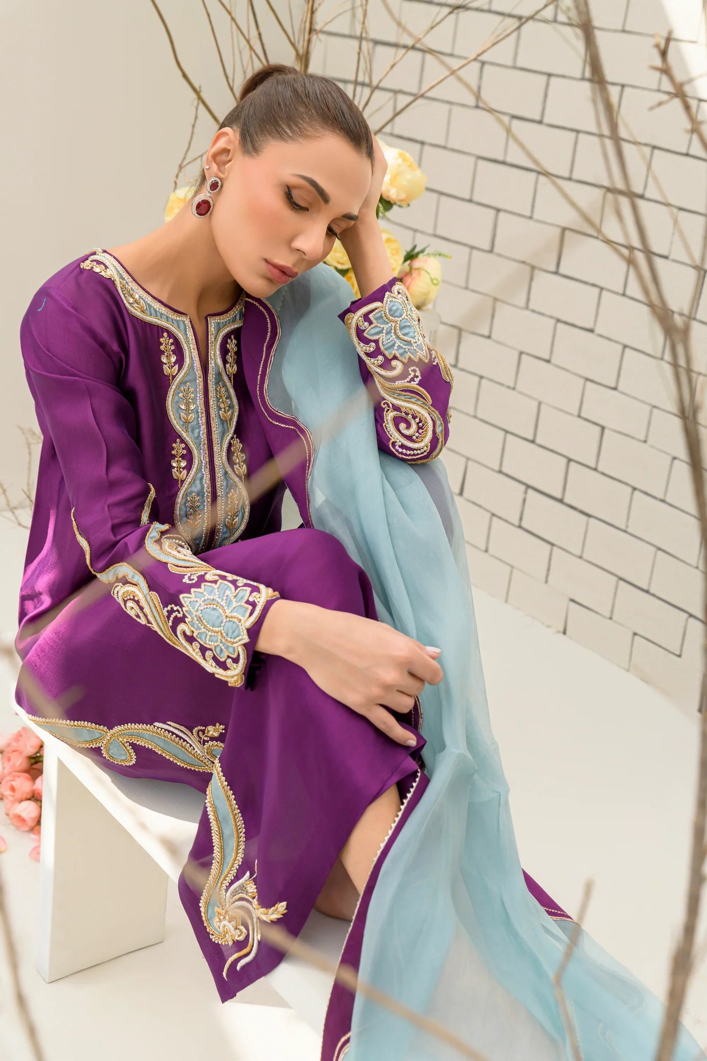 Luna- Eid Edit’25 -Plum Foam