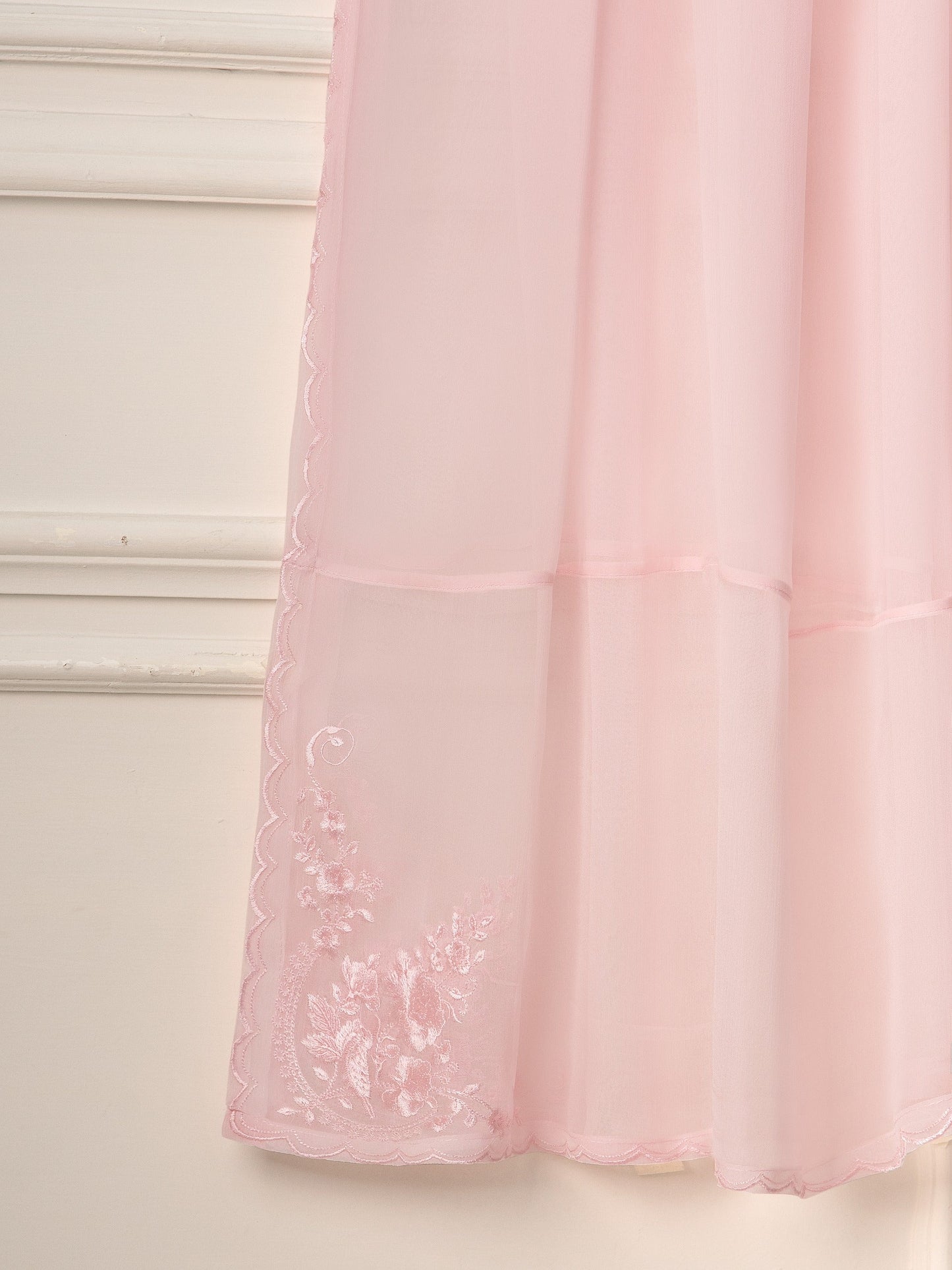 3 Piece- Pure Cotton Net Embroidered Suit S111134