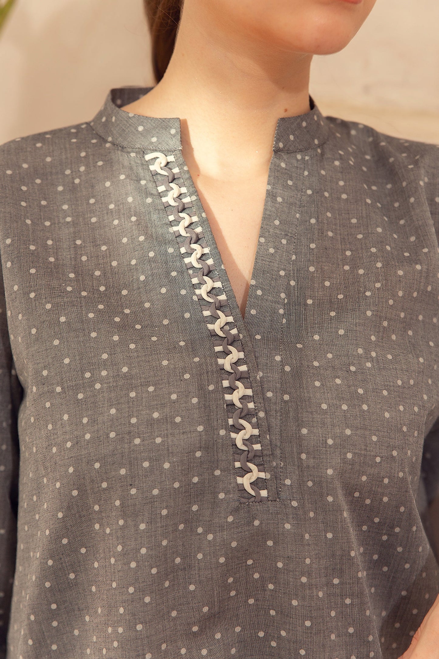 Ziva'25 - Grey Salsa Matching Set