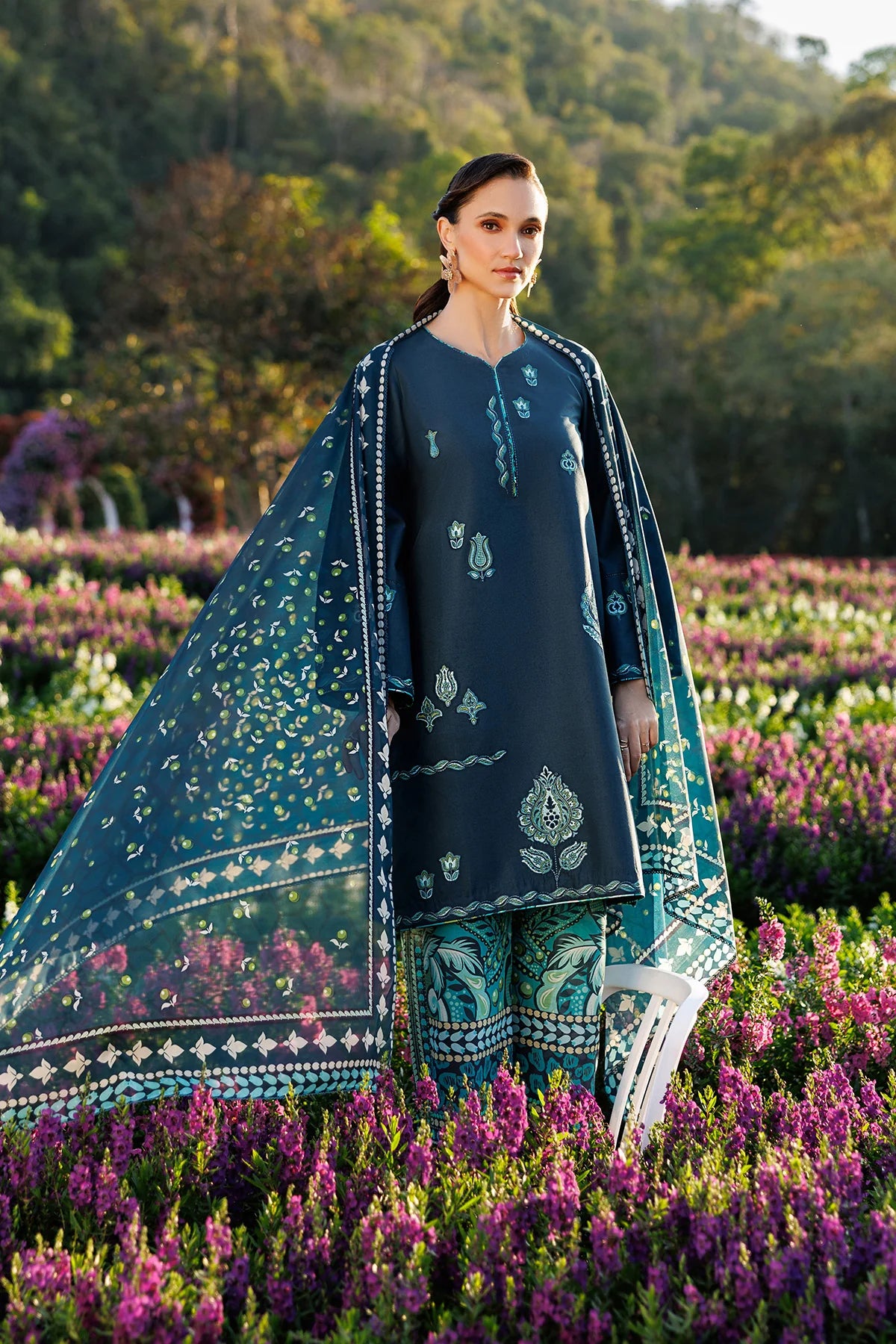 EMBROIDERED LAWN UNSTITCHED -9291‘26-RTS