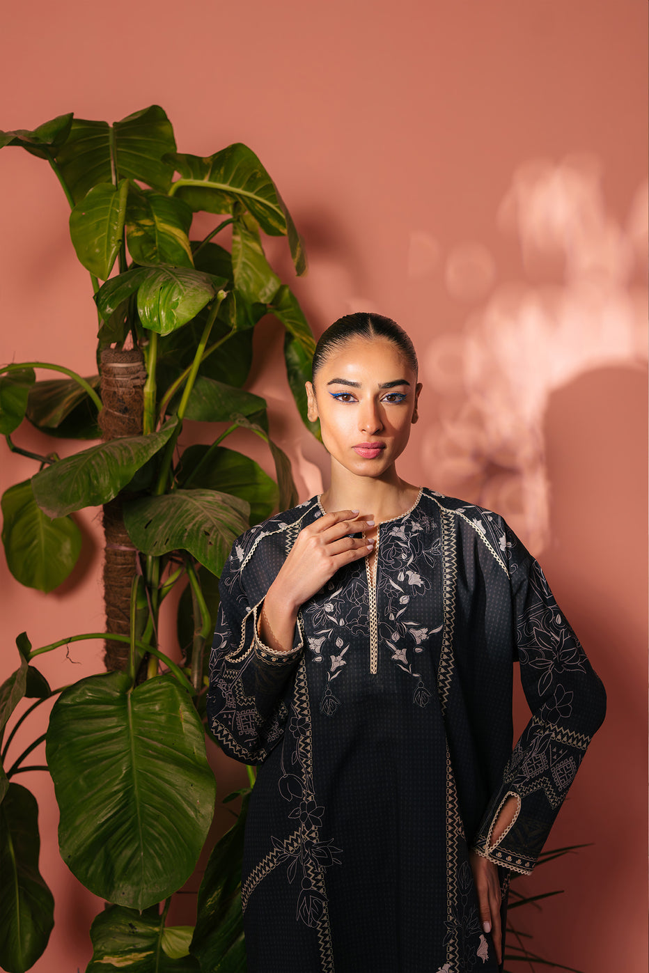 Lawn Pret Ramadan Edit '25 - Midnight Vine Matching Set