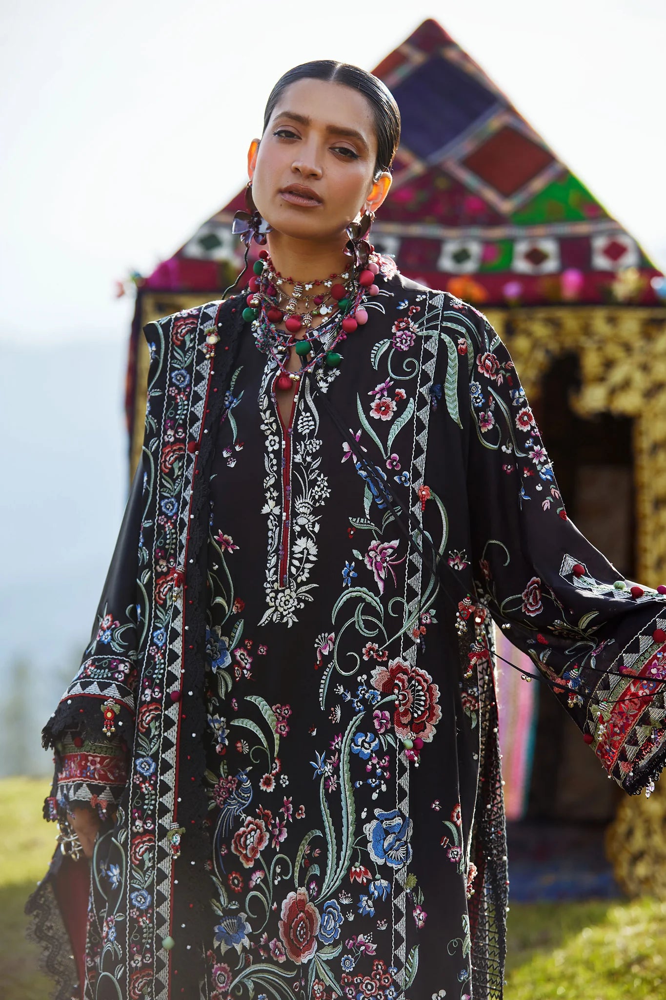 ZABAR (EL26-01 A) - 3 Pc - Unstitched