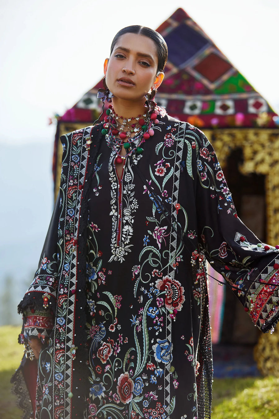 ZABAR (EL26-01 A) - 3 Pc - Unstitched photo 8