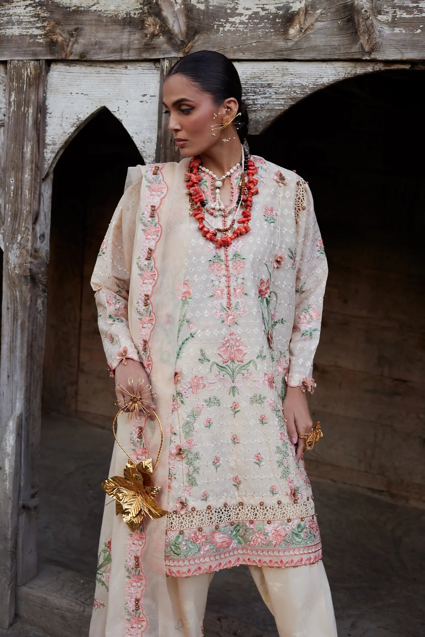 MEHRVAAN (EL26-10 A) - 3 Pc - Unstitched