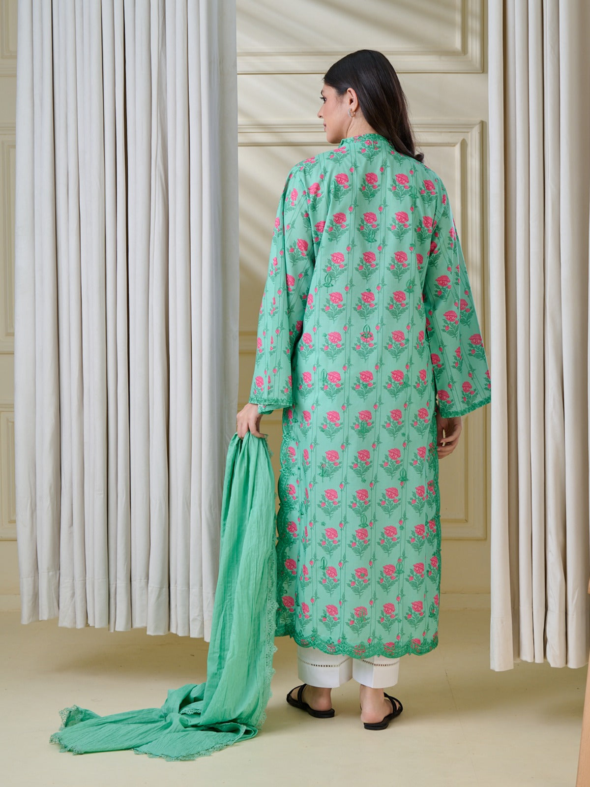 2 Piece - Pure Printed Cambric Suit S110103