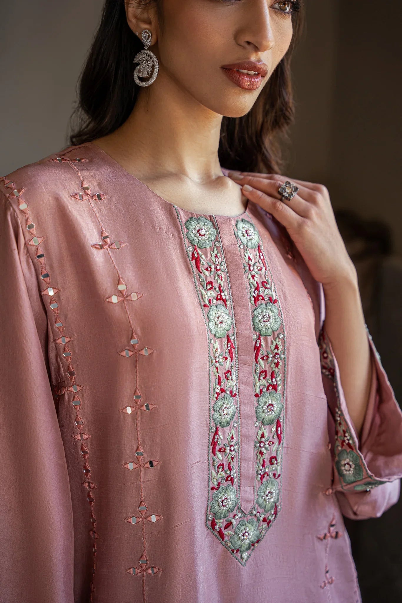 Semi formals Luxury'25 - Azura set in tea pink