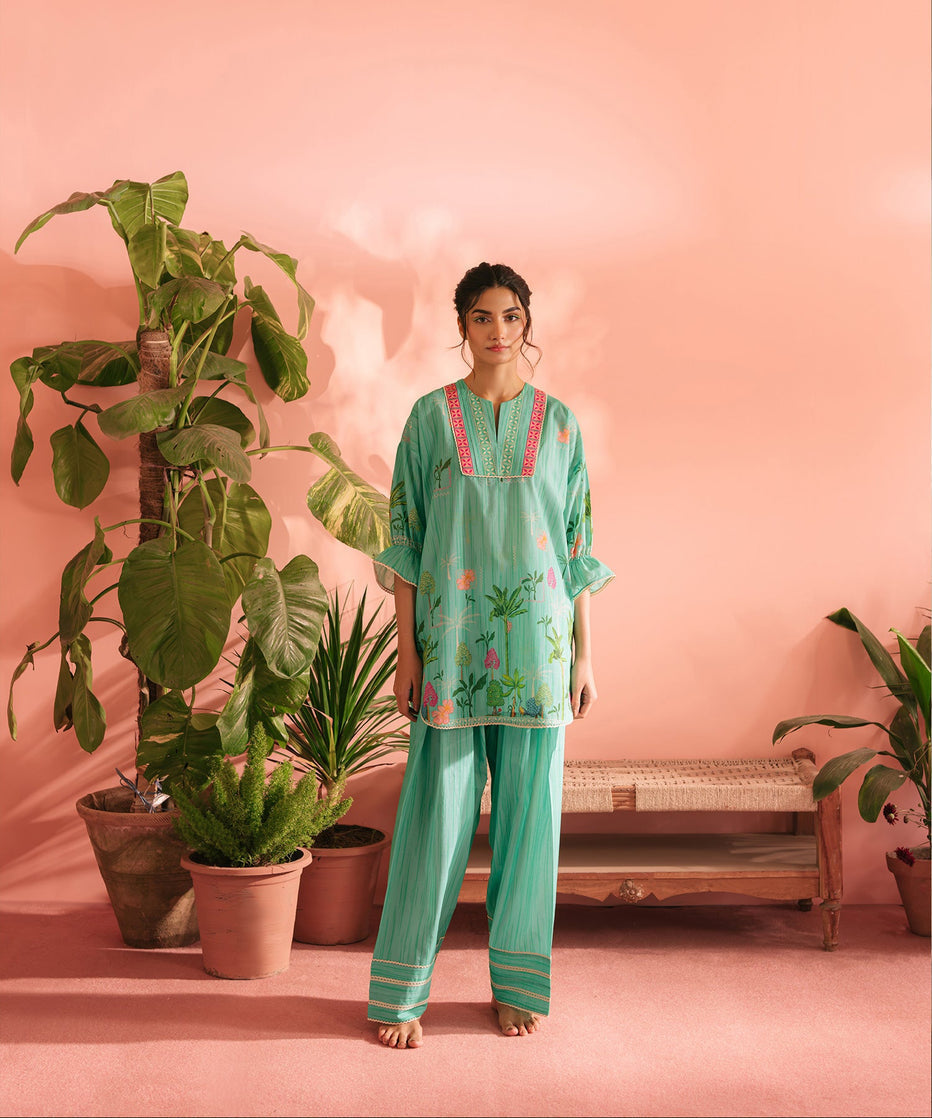 Lawn Pret Ramadan Edit '25 - Sia Matching Set