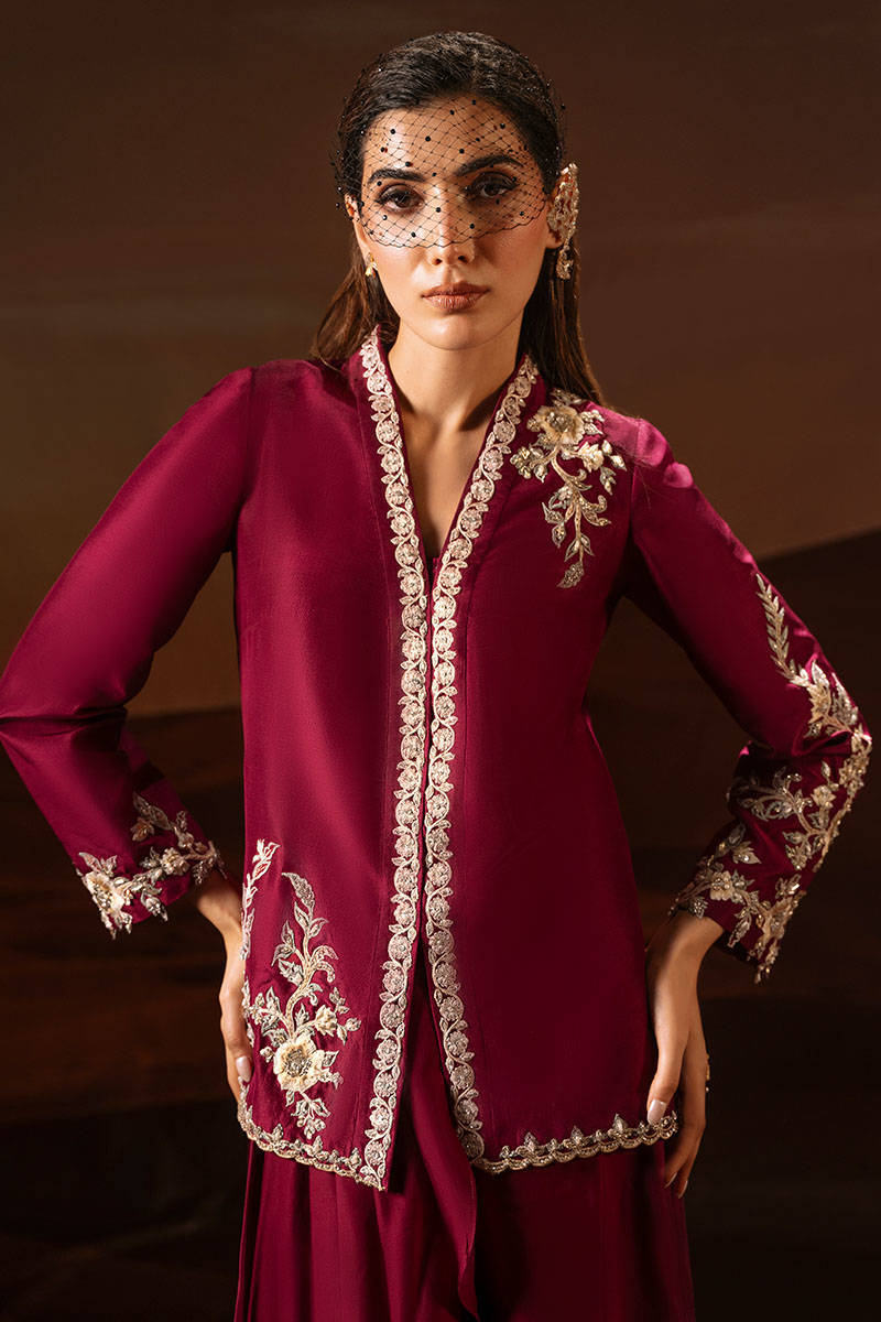 Luxury Pret'25 - Boysenberry Jacket Purple (RTS) photo 2
