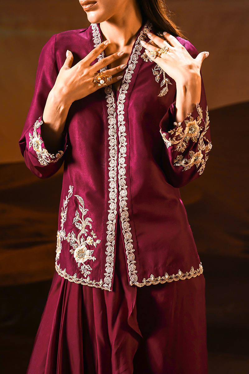 Luxury Pret'25 - Boysenberry Jacket Purple