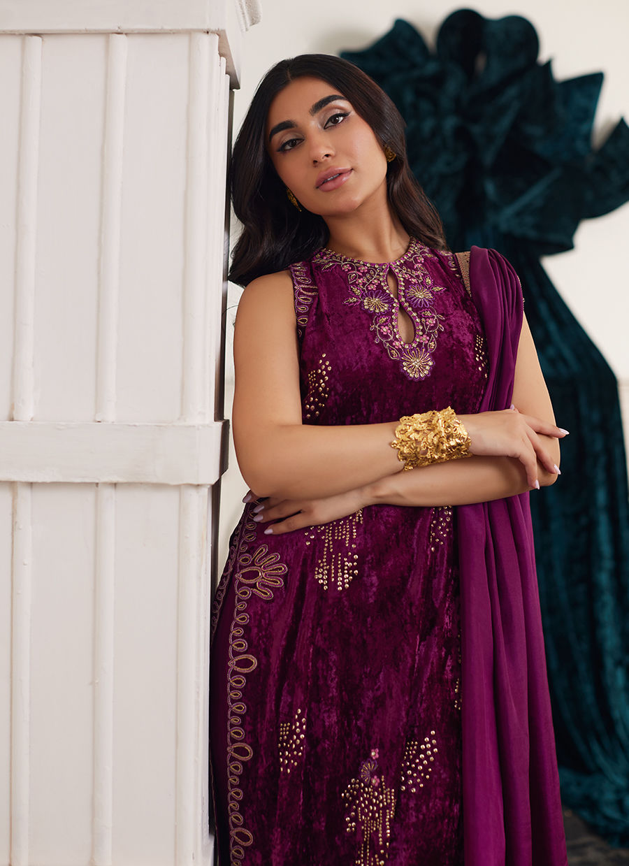 Velvets The Afterparty'24 - Chantelle Shirt And Dupatta