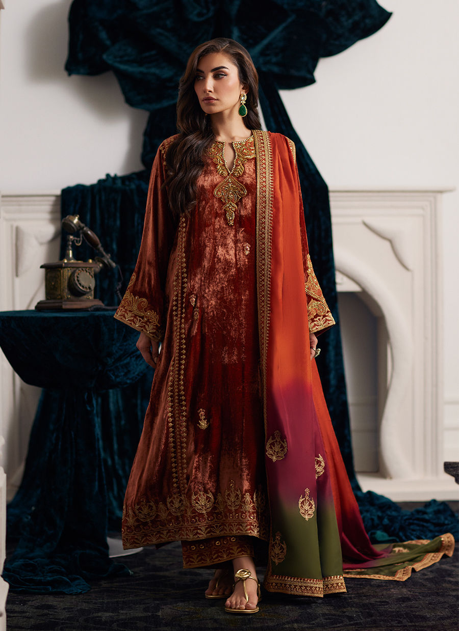 Velvets The Afterparty'24 - Graziela Shirt And Dupatta