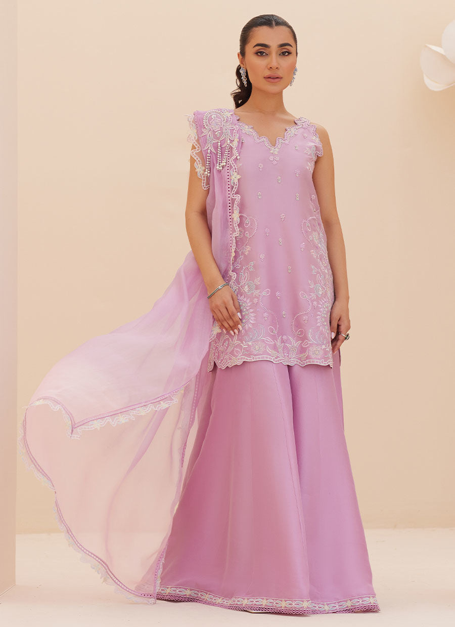 Zaza '25 - Lilliana Lilac Shirt and Dupatta