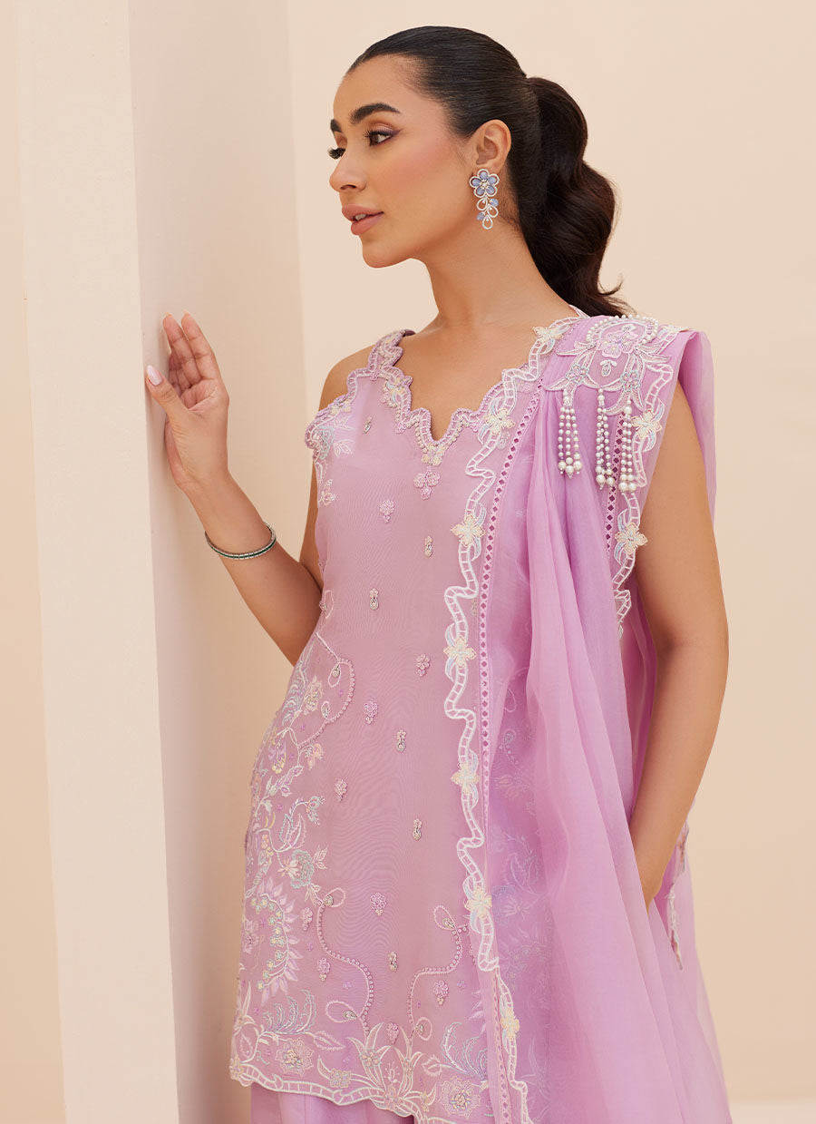 Zaza '25 - Lilliana Lilac Shirt and Dupatta