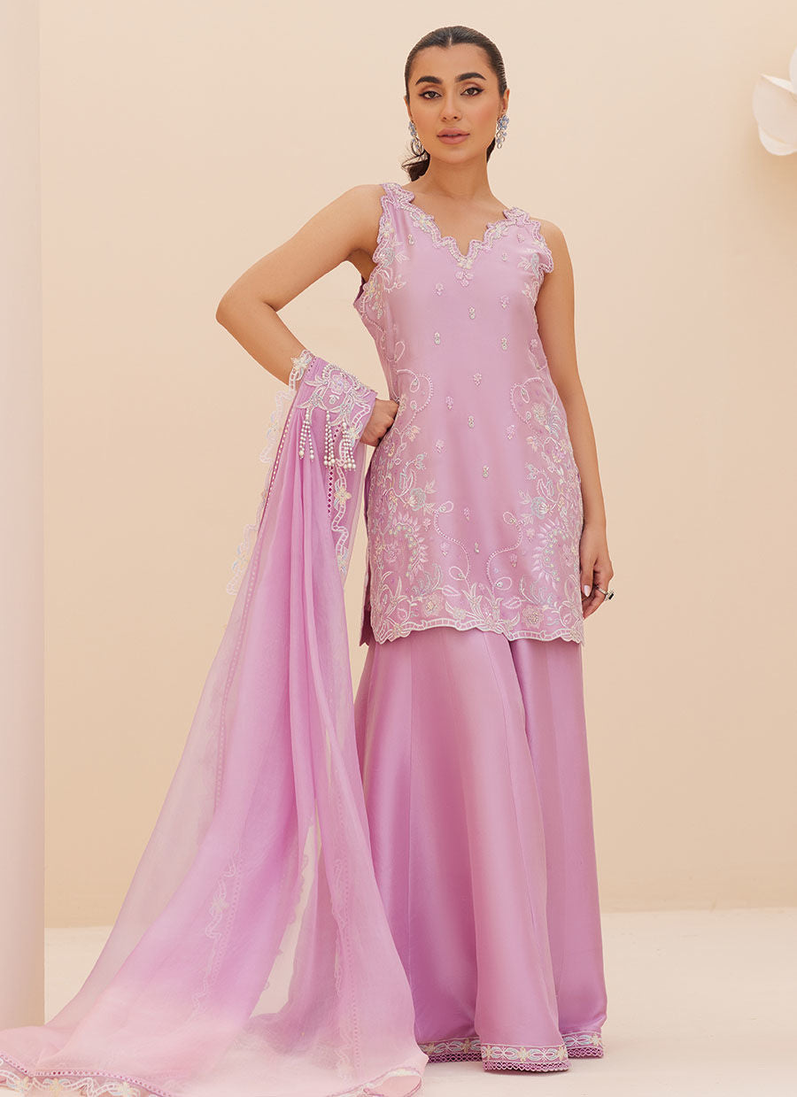 Zaza '25 - Lilliana Lilac Shirt and Dupatta