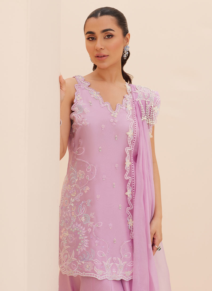 Zaza '25 - Lilliana Lilac Shirt and Dupatta