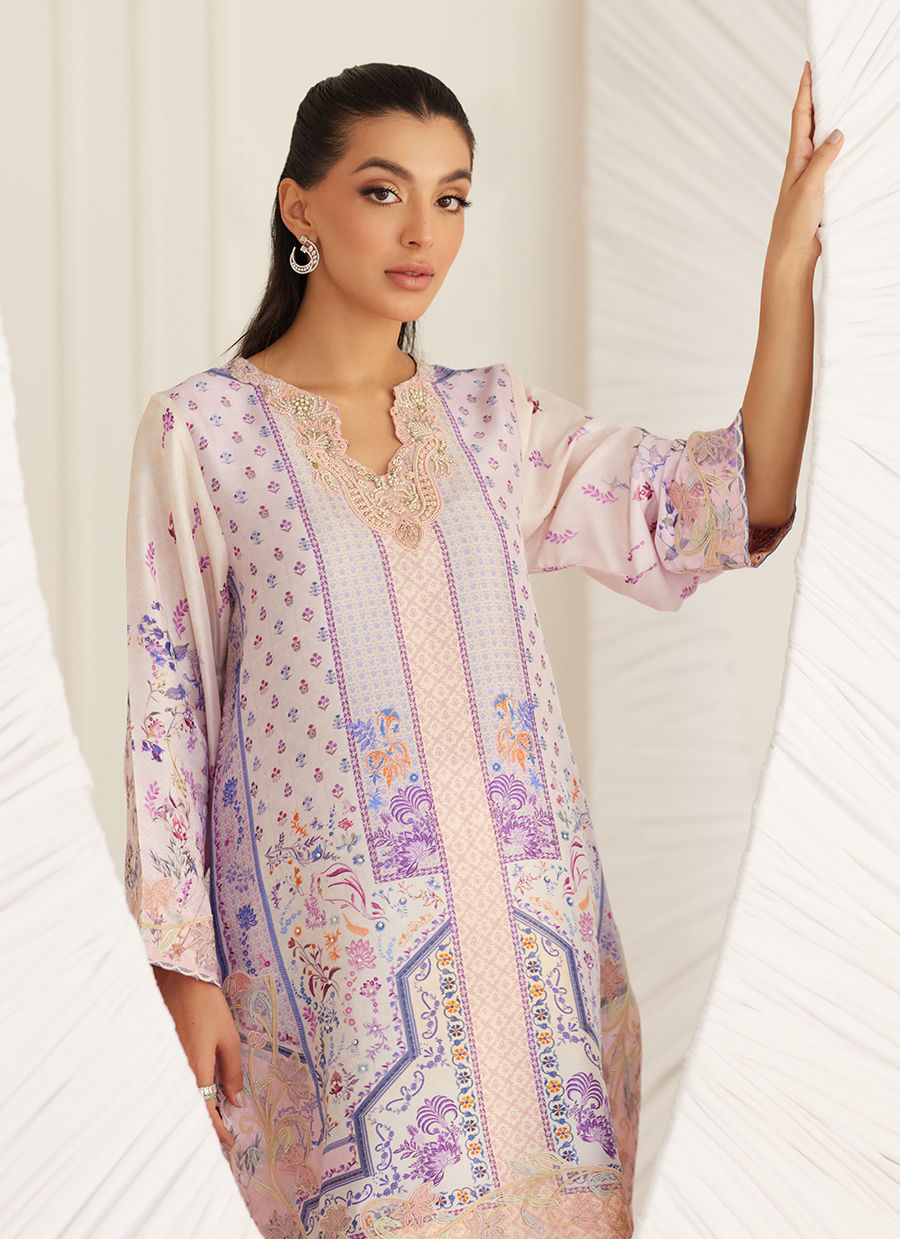 Lea Eid'25-Lara Lilac Shirt