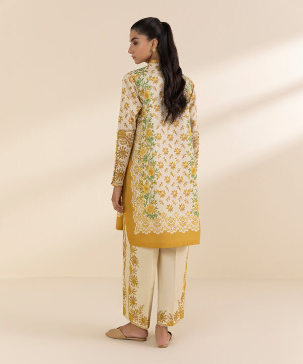 Unstitched Lawn '25 - 2 Piece - Printed Lawn Suit - 00U2TDY25V16