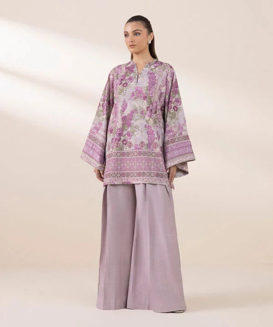 Silk'25- Printed Silk Suit 00U2TSL25V02