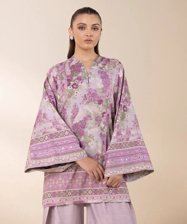 Silk'25- Printed Silk Suit 00U2TSL25V02