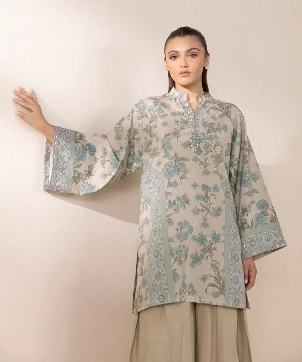 Silk'25- Printed Silk Suit 00U2TSL25V03