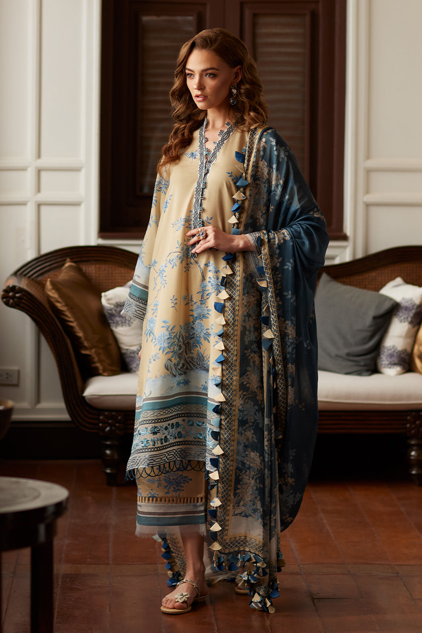 Luxury Lawn '25 - Serene Tapestry