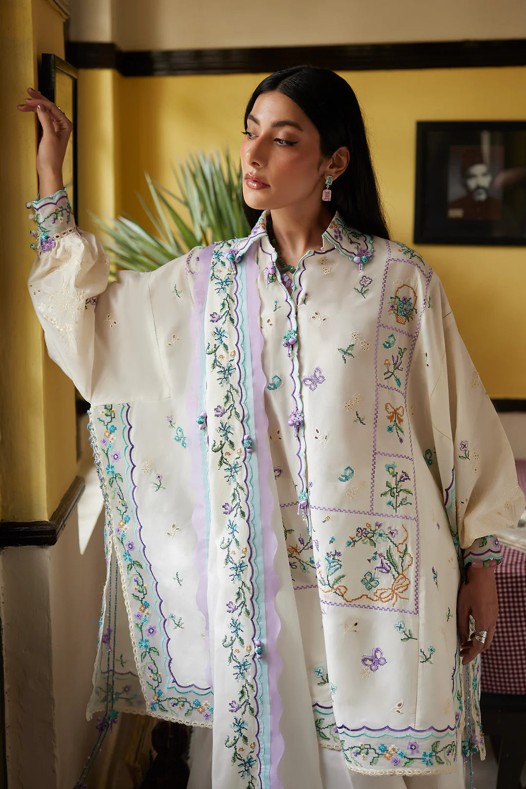 GHOST ORCHID WHISPER (ZF26-07)- 3Pc - Unstitched