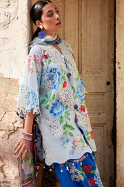 BLUE POPPY (ZF26-02) -3Pc - Unstitched