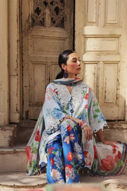 BLUE POPPY (ZF26-02) -3Pc - Unstitched