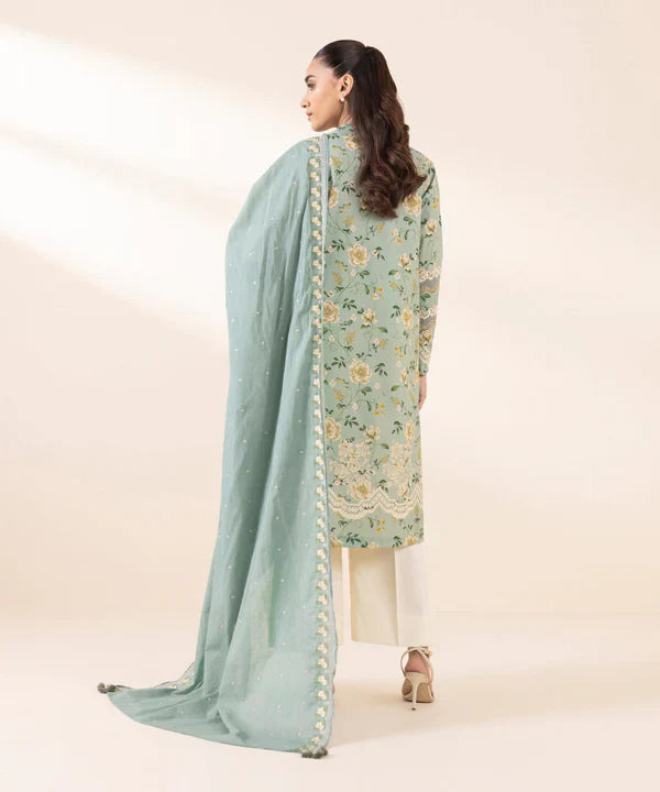 Daily '25-Embroidered Cotton Suit 0U2DEDY25V05