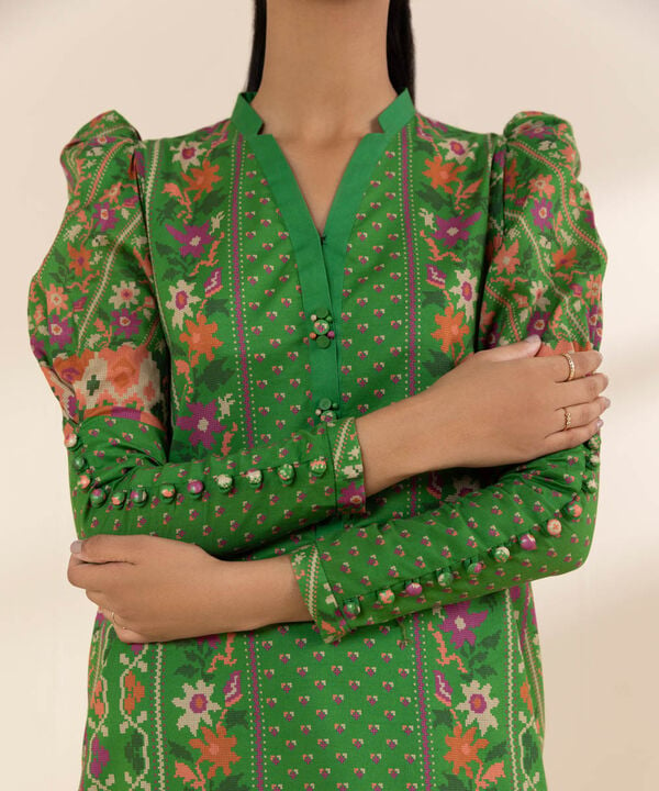 Unstitched Lawn '25 - 3 Piece - Printed Lawn Suit - 0U3PDY25V117