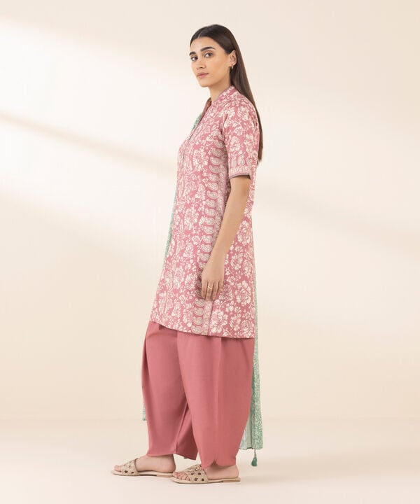 Unstitched Lawn '25 - 3 Piece - Printed Lawn Suit - 0U3PDY25V120