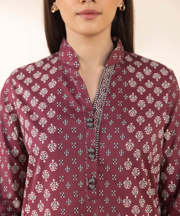 Unstitched Lawn '25 - 3 Piece - Printed Cotton Viscose Suit - 0U3PDY25V143