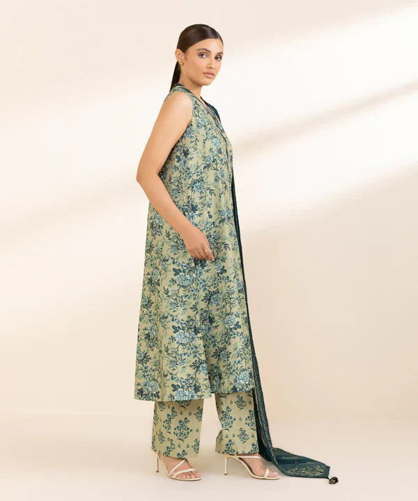 Daily '25-Embroidered Cotton Suit 0U3PEDY25V02