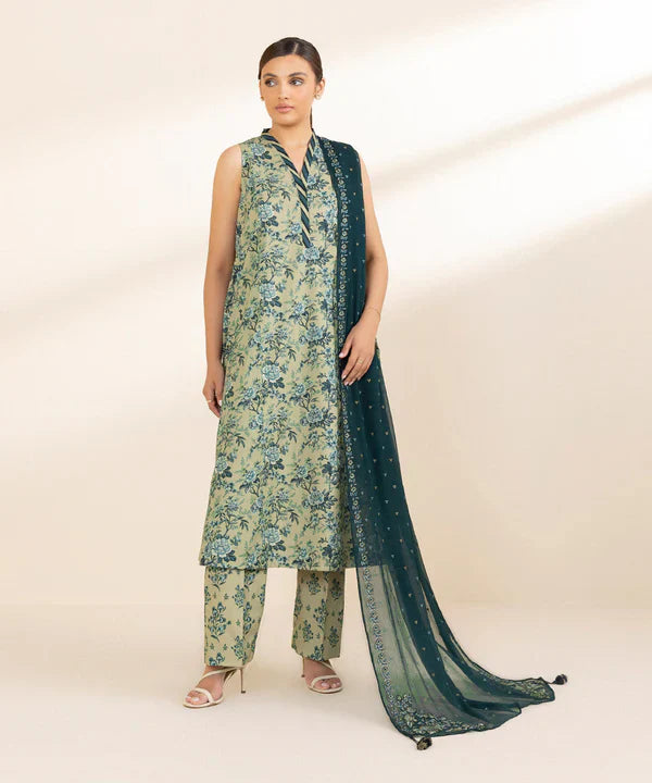 Daily '25-Embroidered Cotton Suit 0U3PEDY25V02