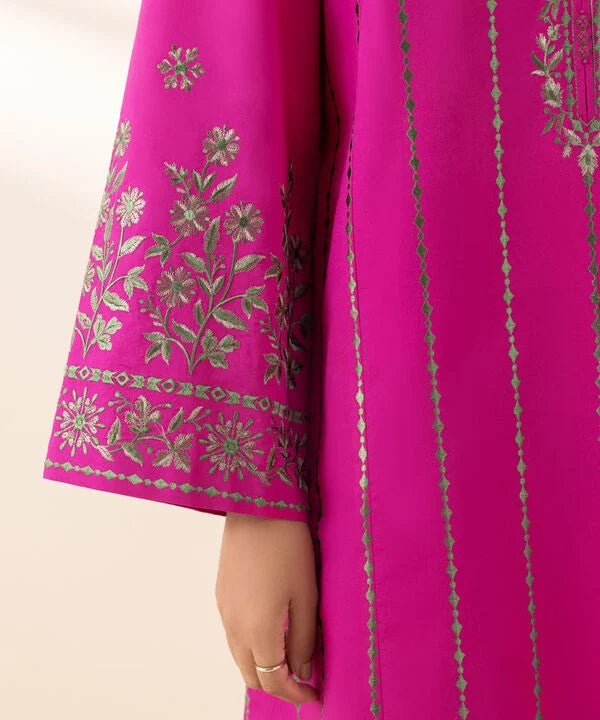 Signature'25-Embroidered Cotton Suit 0U3PESG25V01