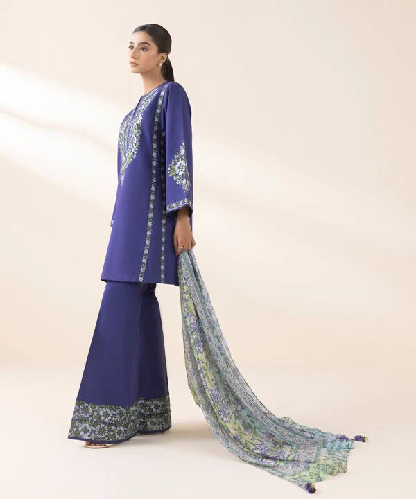 Signature'25-Embroidered Cotton Suit 0U3PESG25V02