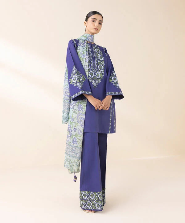 Signature'25-Embroidered Cotton Suit 0U3PESG25V02