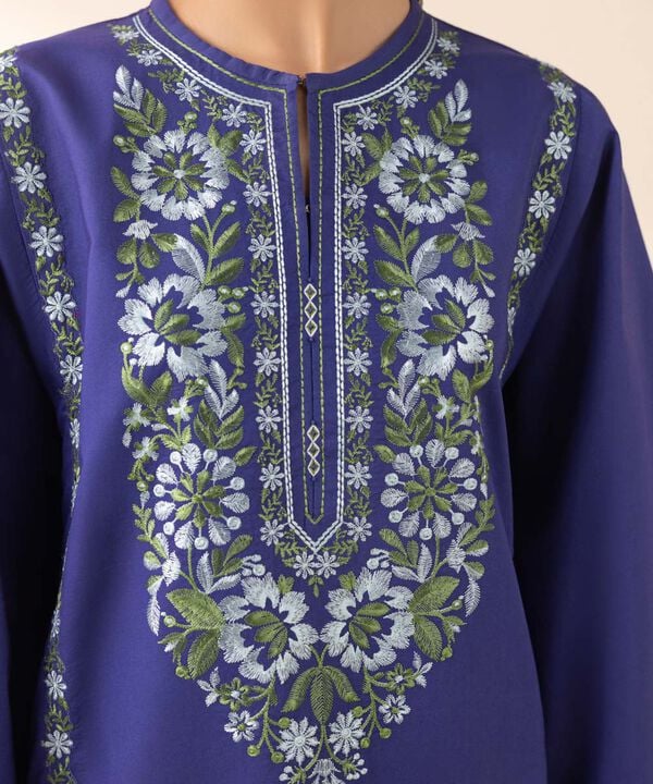 Signature'25-Embroidered Cotton Suit 0U3PESG25V02