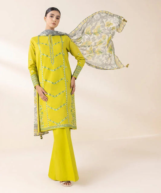 Signature'25-Embroidered Cotton Suit 0U3PESG25V03