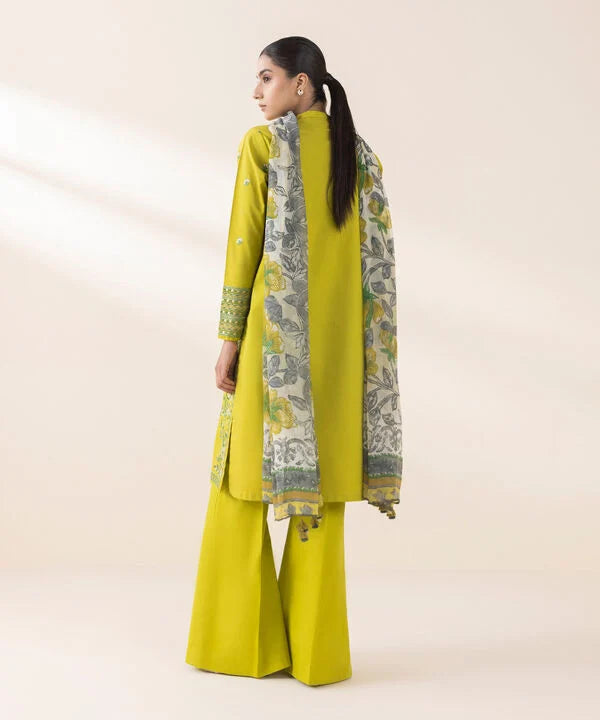 Signature'25-Embroidered Cotton Suit 0U3PESG25V03