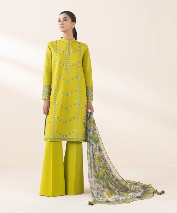 Signature'25-Embroidered Cotton Suit 0U3PESG25V03