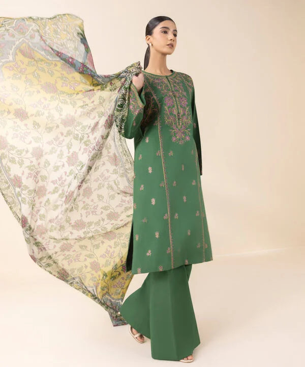 Signature'25-Embroidered Cotton Suit 0U3PESG25V04