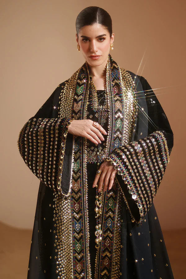 Velvet Vogue '25 - Embroidered Velvet Formal VVF D-5