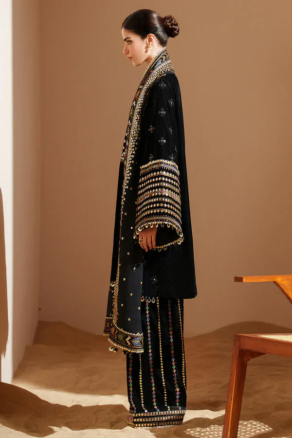 Velvet Vogue '25 - Embroidered Velvet Formal VVF D-5