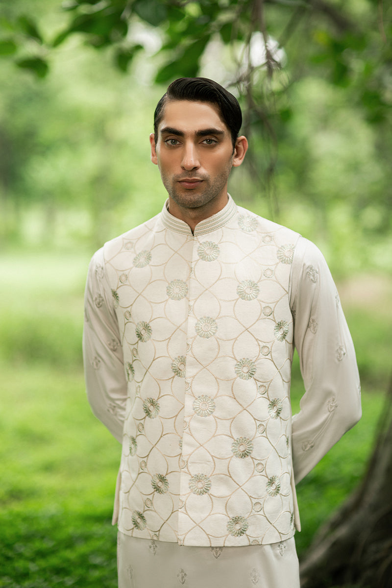 Festive Edit '24 - Faraz - Kurta Pajama & Waistcoat (RTS)