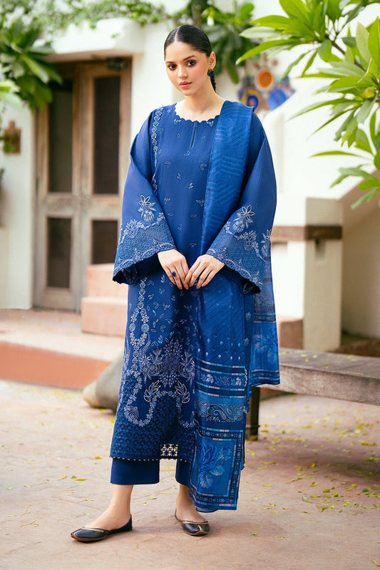 Winter Prints '24 - Embroidered Khaddar Uf-774