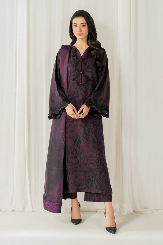 Unstitched'25 - EMBROIDERED VISCOSE SILK UF-4054