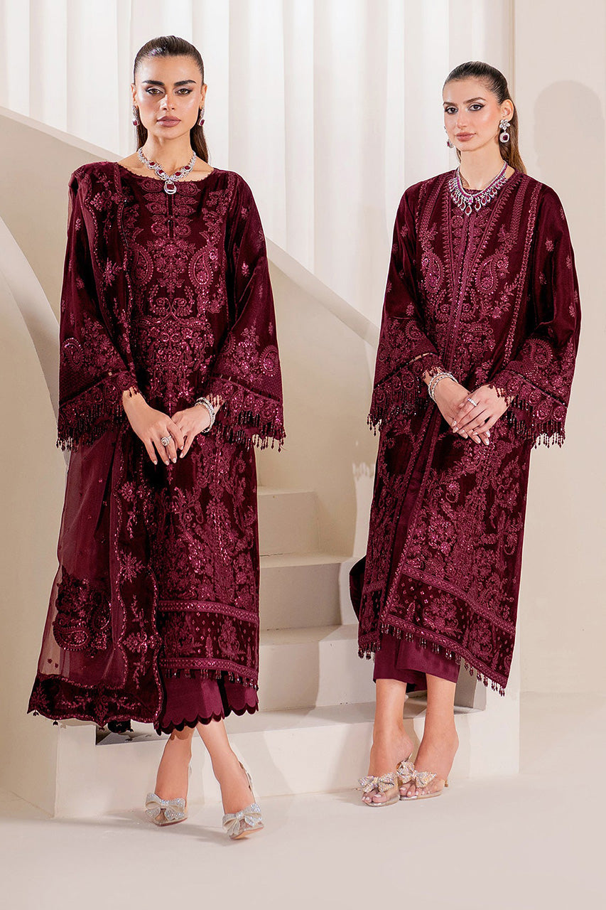 Baroque Velvets'24 - EMBROIDERED VELVET UF-758