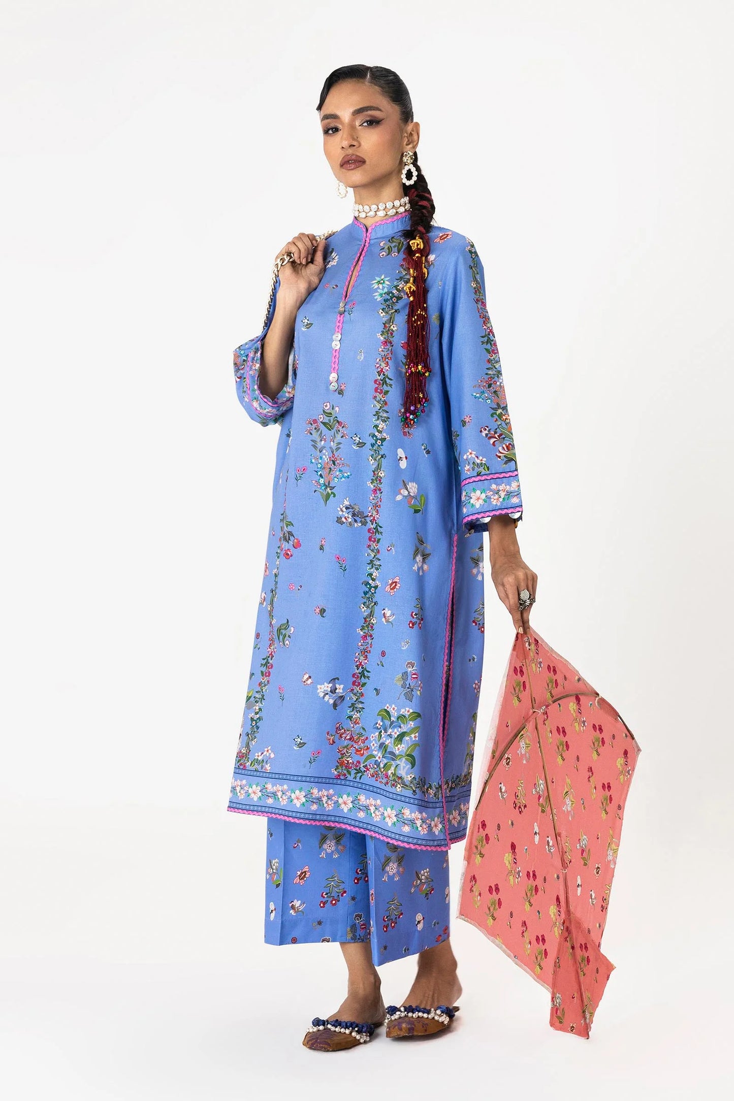 Unstitched Mahay Spring ’26 Vol. 1 || H261-006B-2C - RTS