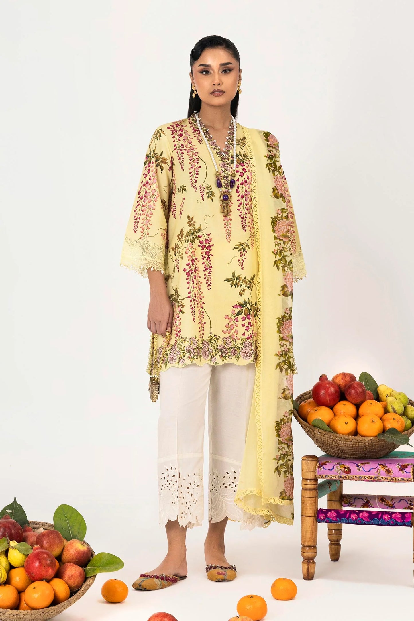 Unstitched Mahay Spring ’26 Vol. 1 || H261-007B-2BI - RTS
